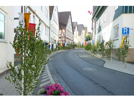 Fronleichnamsaltäre in den Naumburger Straßen (© Karl-Franz Thiede)